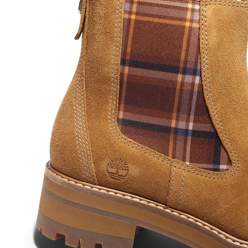 Botas de Invierno Timberland Mujer Courmayeur Valley Pull-On Marrones - Chile YEU-473182